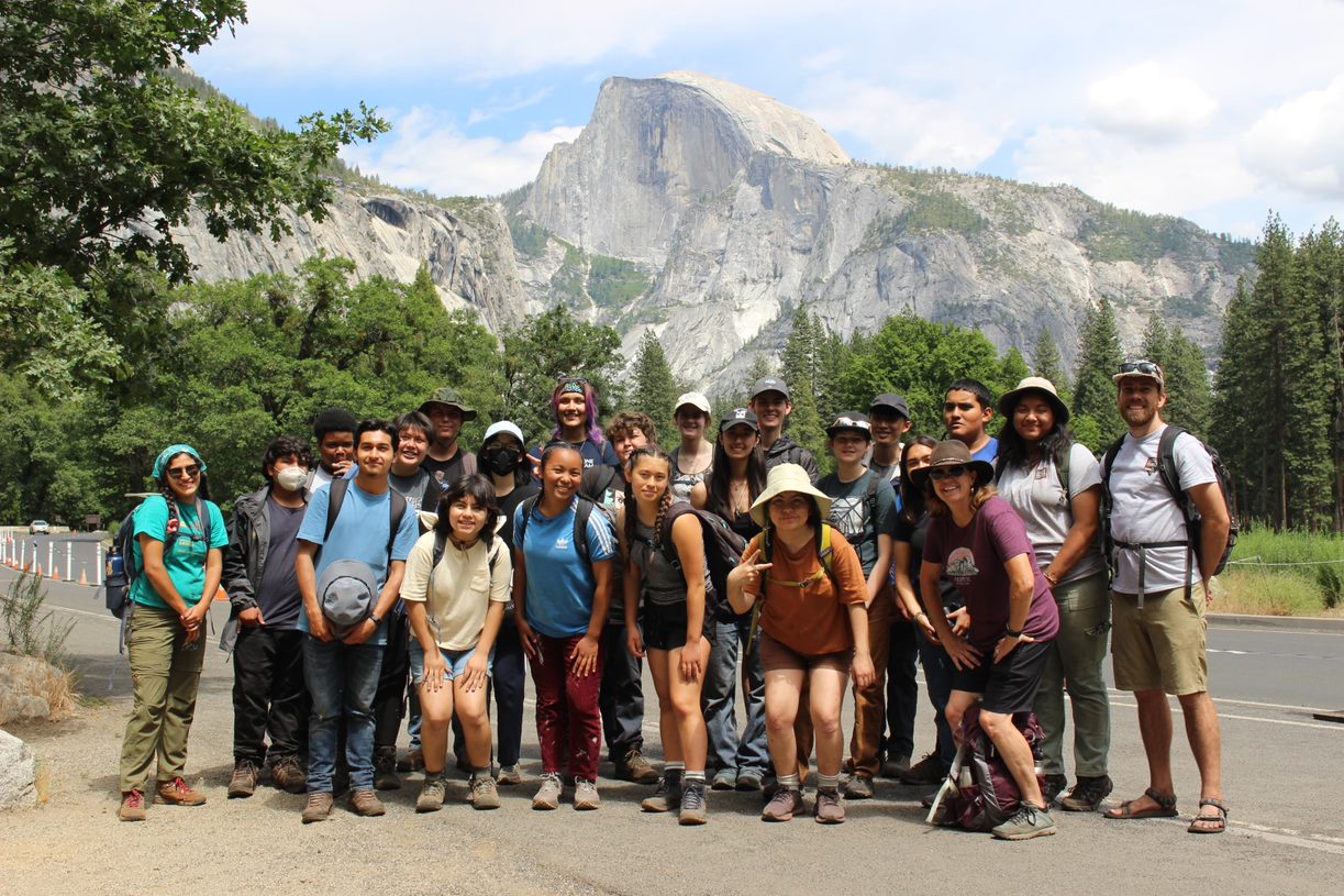 LINC participants group photo in Yosemite